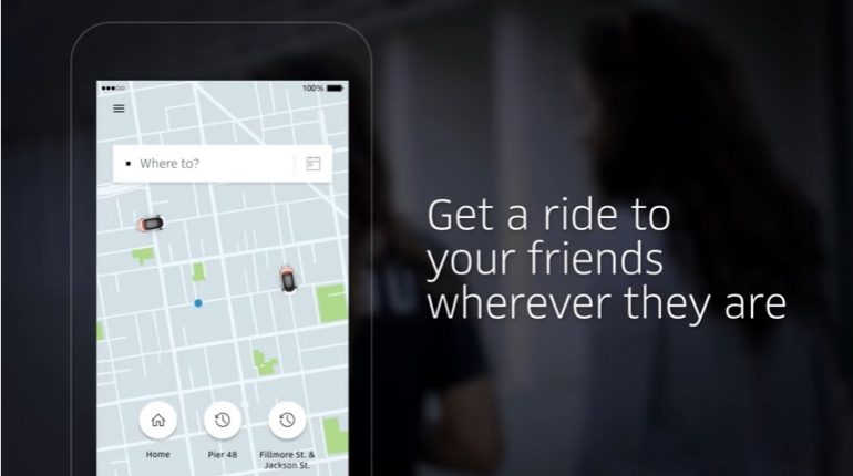 Uber To A Person
