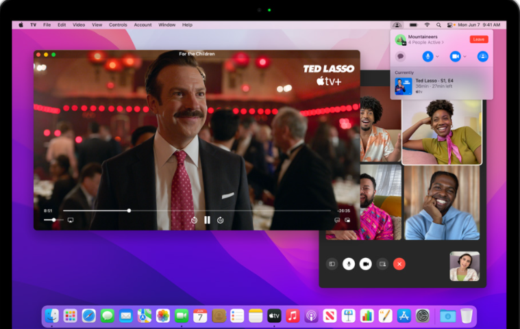 Apple推出macOS 12 Monterey公测版:Safari浏览器新标签栏设计、新增SharePlay、“与你共享”分享照片、链接更轻松! 4 facetime