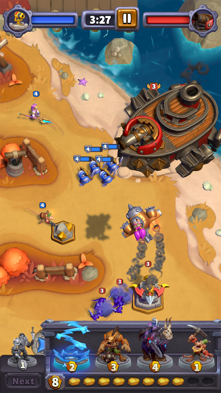 魔兽版的《Clash Royale》?手游《Warcraft Arclight Rumble》正式公开:将在iOS和Android上推出,现已开放预注册! 6 WarcraftArclightRumble WarcraftComesToMobile6