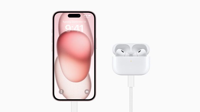 不止iPhone 15换！AirPods Pro 2/EarPods也推出USB-C接口版本！
