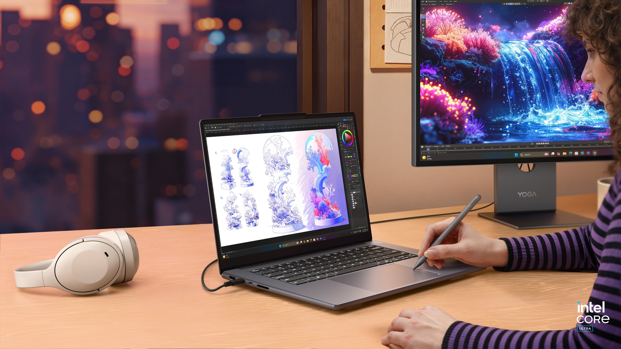 Lenovo Yoga系列笔电发布:2合1折翻、可磁吸触控笔、最轻至975g等,RM4899起! 2 Lenovo Yoga系列笔电发布:2合1折翻、可磁吸触控笔、最轻至975g等,RM4899起!