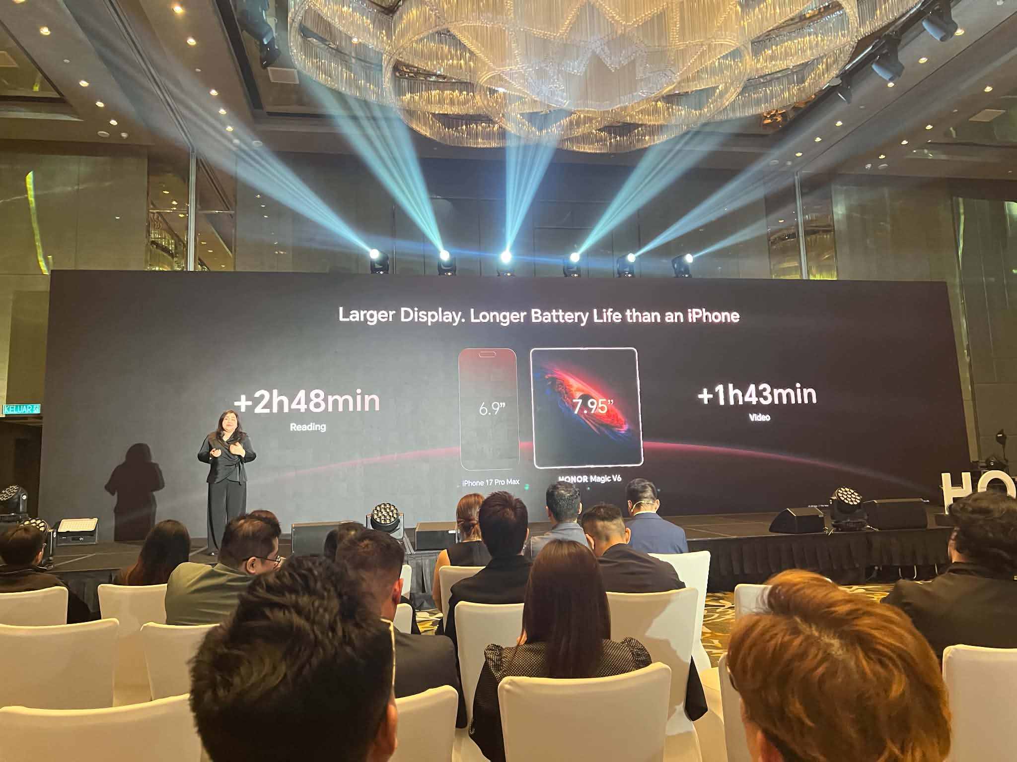 能拉飞机的折叠机!HONOR Magic V6发布:骁龙8 Elite Gen 5、6600mAh,RM7699起! 6 image 11